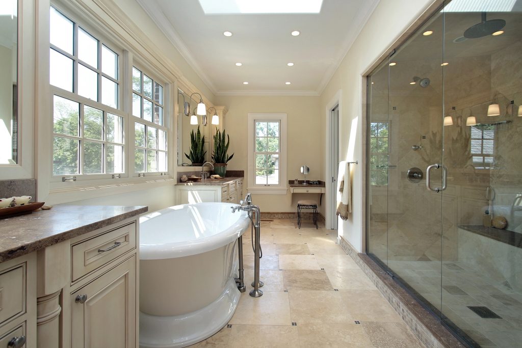 updated bathroom remodel phoenix, AZ by elegant renovation AZ